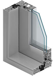 Aluminium sliding system