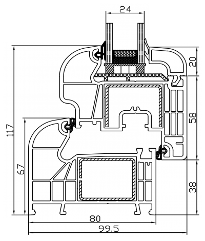 Clasictherm prost 24mm tech